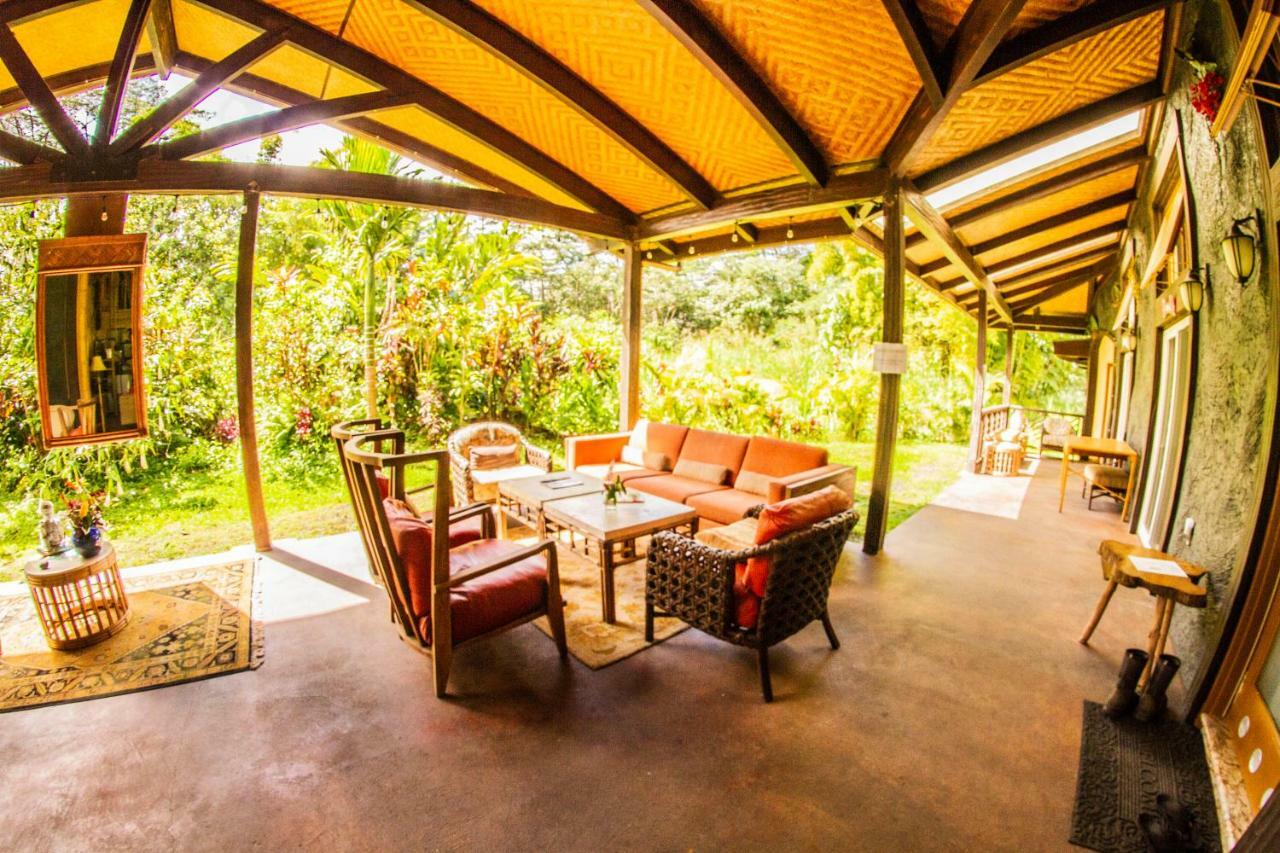 Hawaiian Sanctuary Eco Retreat Center Villa Pahoa Eksteriør billede
